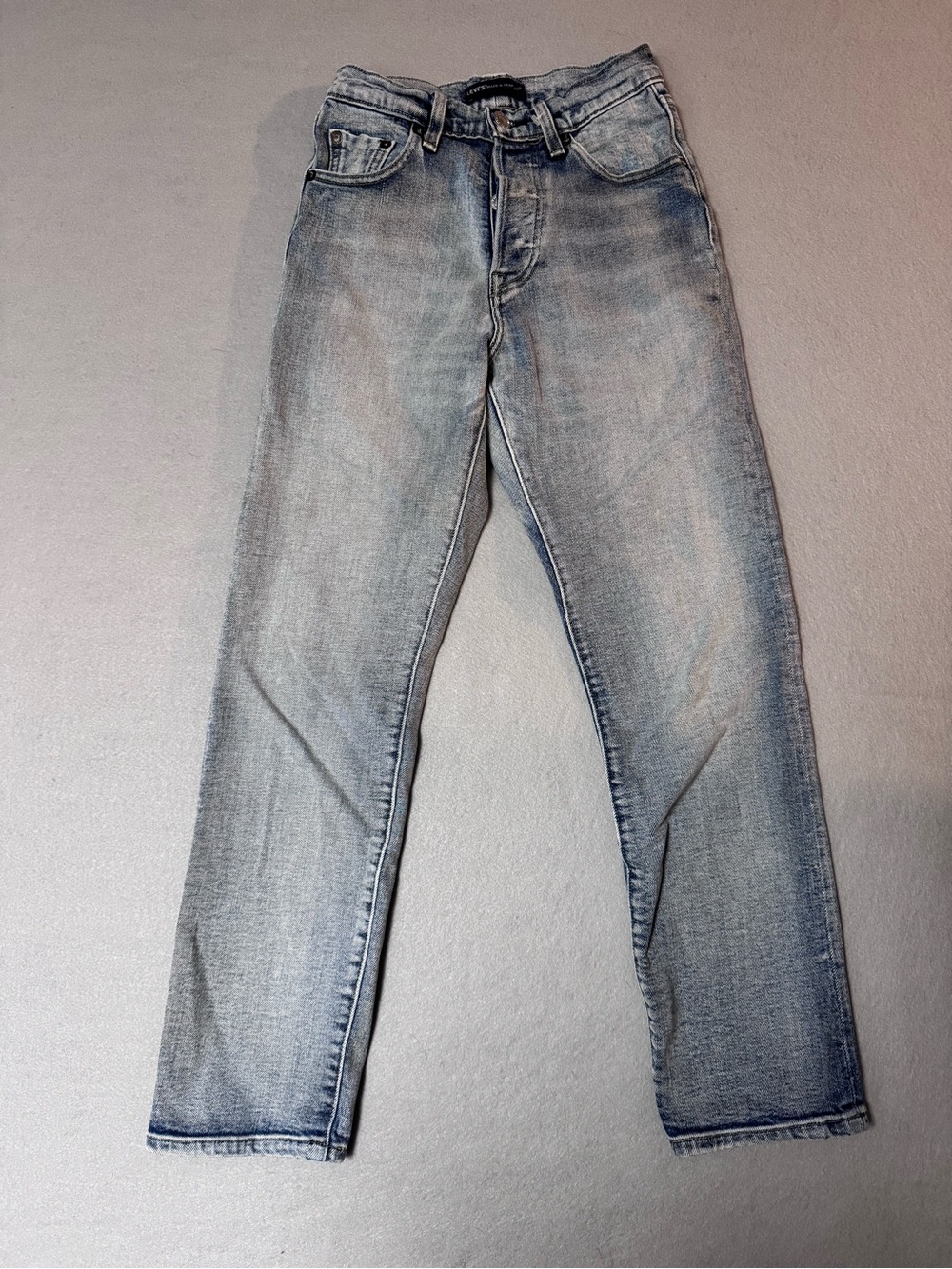 Levi’s 501 Crop Jeans Womens Size 23 - Picture 2 of 9